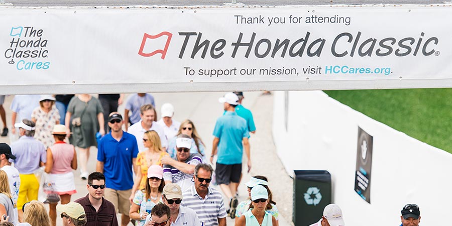 Honda Classic cares banner