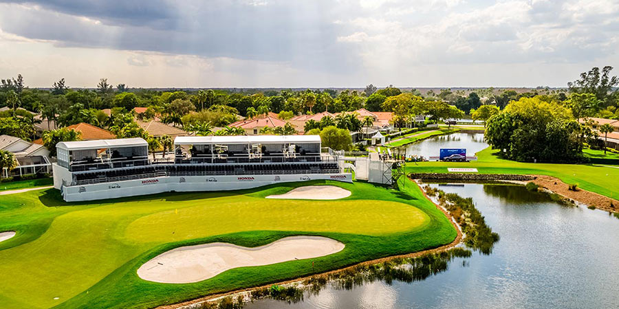 The Bear’s Den on the 14th green